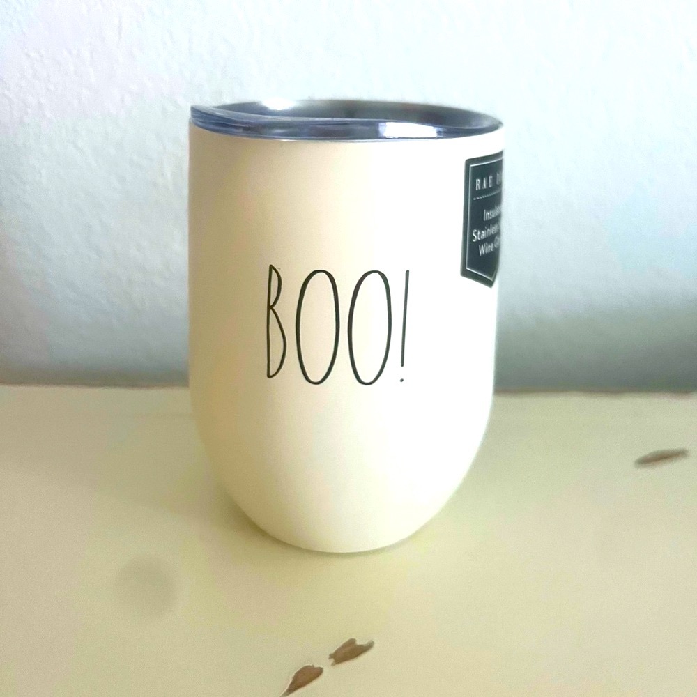 Rae Dunn Insulated Wine Gobbler “ Boo” 👻 12 oz.